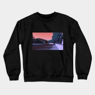 Outrun Angels - Sunset Crewneck Sweatshirt